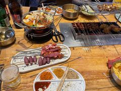 -河坝烧烤串城(金达莱店)
