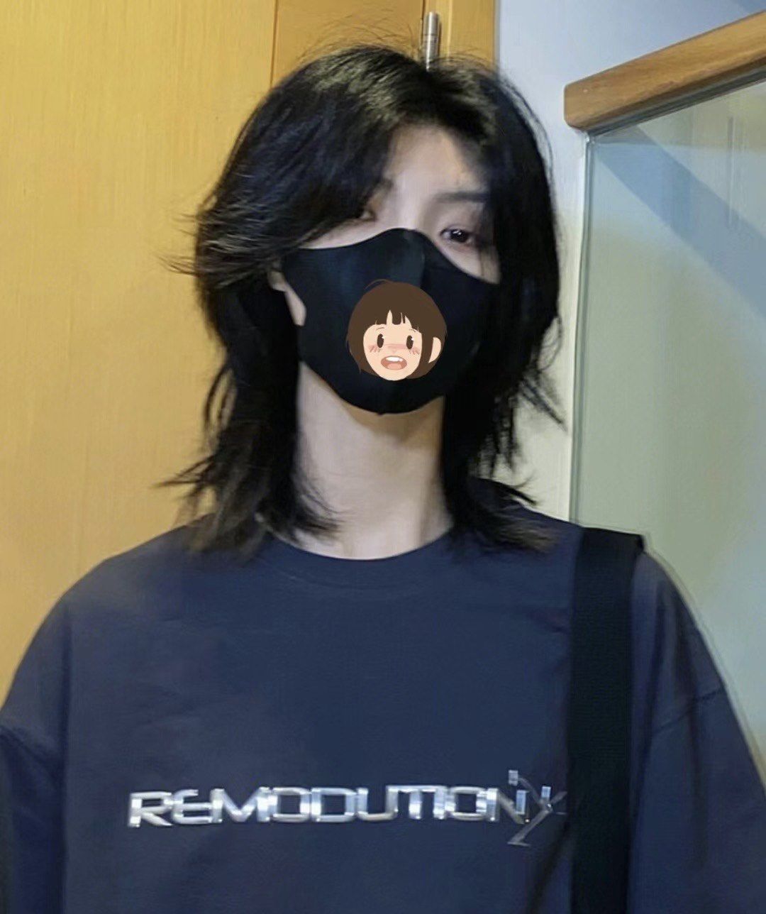 日系短发 狼尾鲻鱼头 帅气短发发型
