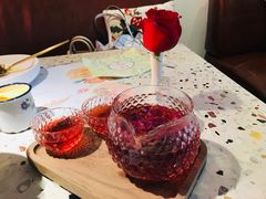 素描玫瑰花茶-素描餐厅(灵隐天竺店)