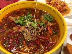 水煮牛肉-熊猫川菜馆 panda chine