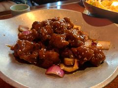 蒜香蜜汁排骨-绿茶餐厅(蓝色港湾店)