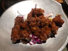 蒜香蜜汁排骨-绿茶餐厅(昌平悦荟店)