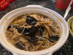 淮扬油面筋炖藕粉丝-大明寺素斋