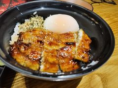 蒲烧活鳗饭半尾配溏心温泉蛋-鳗事鱼意·活鳗現烤专门店(富力海珠城店)