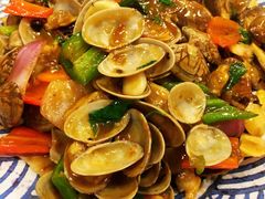 紫苏炒花甲-渔旺喜宴(银座店)