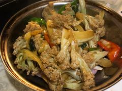 干锅有机花菜-眷江南之小蓝鲸(王府大街店)