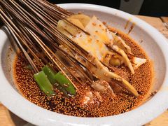 红油味钵钵鸡-嘉州叶婆婆钵钵鸡(建设路店)