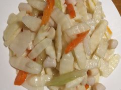 扇贝柱炒山药-船歌·鱼水饺青岛菜(闽江二路店)