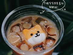 柴柴焦糖燕麦拿铁-Seesaw Coffee(上海太阳宫K46店)