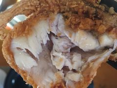 炸河豚鱼肉-天正河鲀·河豚亭(大连店)