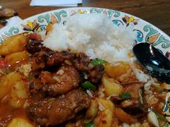 -歹歹的加个面过油肉拌面