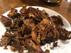 椒盐鸭架-董立兵烤鸭店(明湖店)