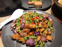 豆角肉沫烧茄子-上屿水产(鼓浪屿一店)
