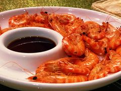 白灼基围虾-皇朝海鲜酒店