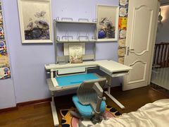 -康朴乐儿童学习桌椅(蓝色港湾店)