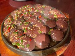 石板蒜泥血肠-冷大厨灌汤包