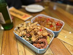 捞汁拼盘-虾宝贝胶东海鲜·渔家菜(小西天店)