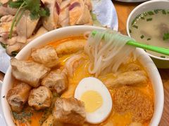 海鲜叻沙米粉-绿柠食堂(北外滩店)