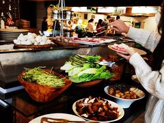 自助取餐区-广州希尔顿逸林酒店-OPEN開·全日制餐厅·海鲜·小火锅·自助餐(东风路店)