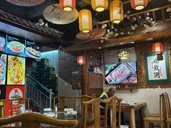 -东来菜馆•手抓海鲜家常菜•海鲜锅贴(鸽子窝店)