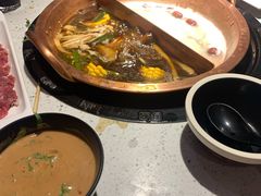鸳鸯锅-京韵胡同·酱香羊蝎子火锅涮肉(长寿路店)