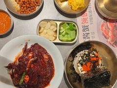 -草家酱蟹炭火烤肉店(珲春南路一店)