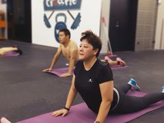 训练后的放松-乐刻体能馆FitTribe飞踹运动(西湖银泰店)