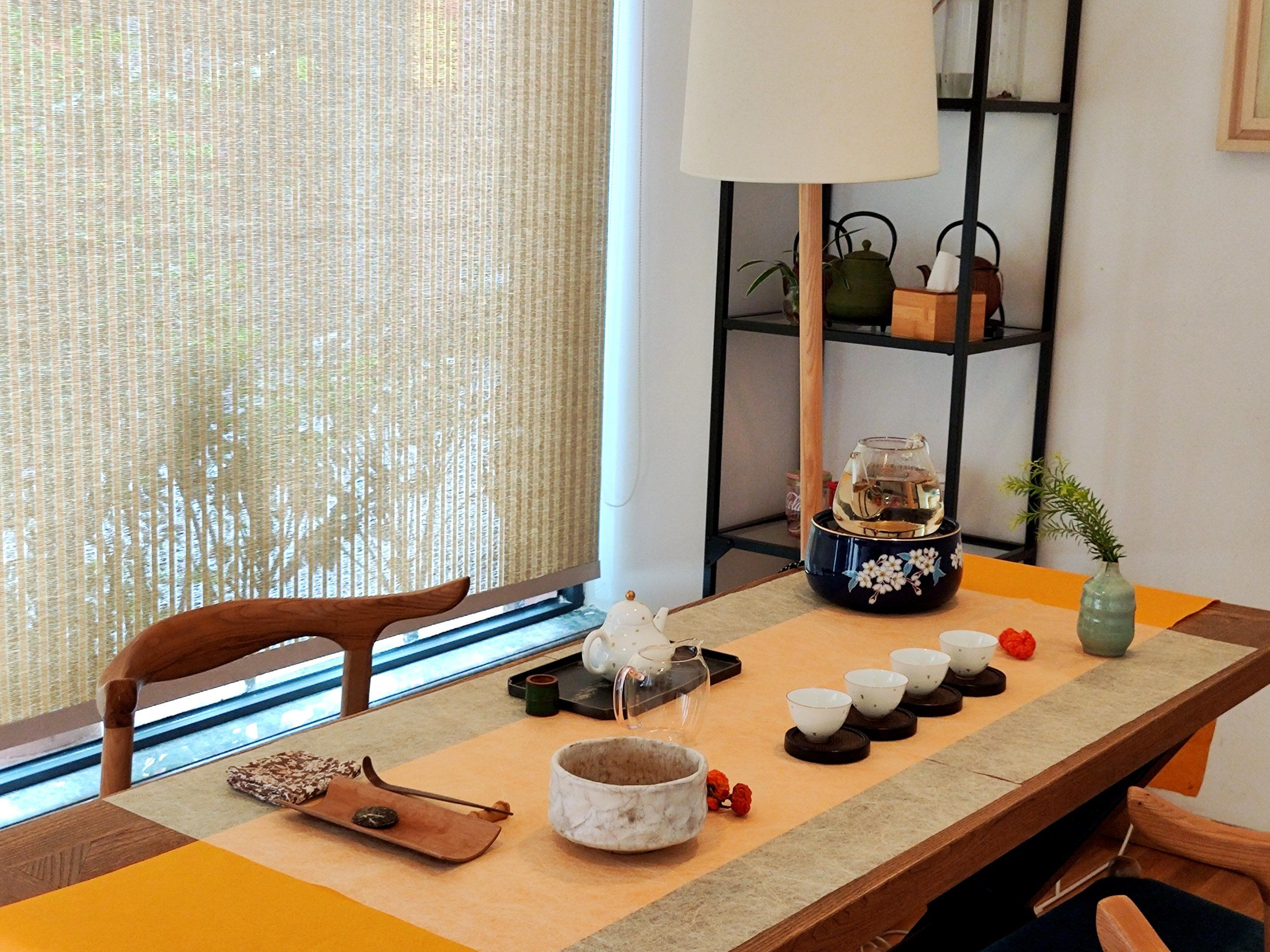 茶席布置,简简单单就能出片