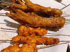 烤黑椒鸡肉串-郑喜旺烧烤(郑州总店)