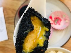 流沙黑麻团-花悦豆香