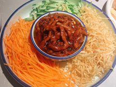 招牌京酱肉丝-额娘·现烙春饼烤鸭(太原总店)