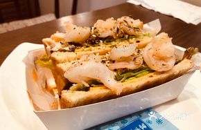 Crab Salad Shrimp Sandwich