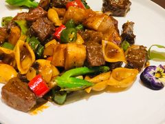 杏鲍菇牛肉粒-有璟阁港式餐厅(国贸商城店)