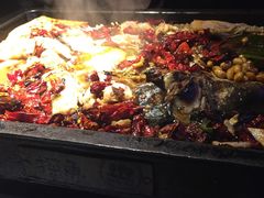 -探鱼·鲜青椒爽麻烤鱼(广州花都来又来店)