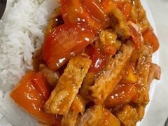 番茄猪扒饭-好好滋味茶餐厅