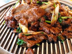 经典葱爆小羔羊肉-悦融·京鲁菜·露台花园(安定门店)