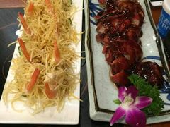 秘制腐乳鸭和富贵虾-院落创意菜