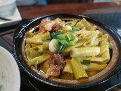 风干肉炖鲜笋-好灶头妈妈菜·柴火灶台鱼·千岛湖土菜地标美食