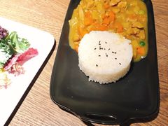 咖喱鸡肉饭-百好乐宠物友好餐厅(朝外大街店)