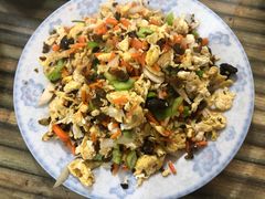 地皮菜炒鸡蛋-大同削面馆(五台山风景名胜区店)