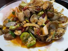 辣炒花蛤-哥俩好牛肉大串