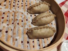 韭菜虾仁鸡蛋蒸饺-西贝(金桥店)