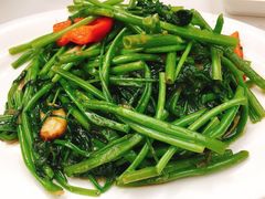 虾酱炒通心菜-肥仔文澳门猪骨煲(南京西路店)
