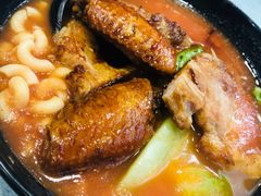 番茄浓汤鸡翅猪扒通粉-华嫂冰室(尖沙咀店)