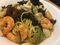 海鲜炒面-台北楚楚园馅饼粥(虹桥南丰城店)
