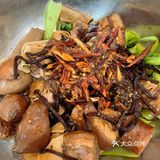 高记甏肉干饭还不孬哩