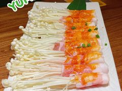 -明洞阿姨·韩式酱蟹烤肉·创意料理(三元桥店)