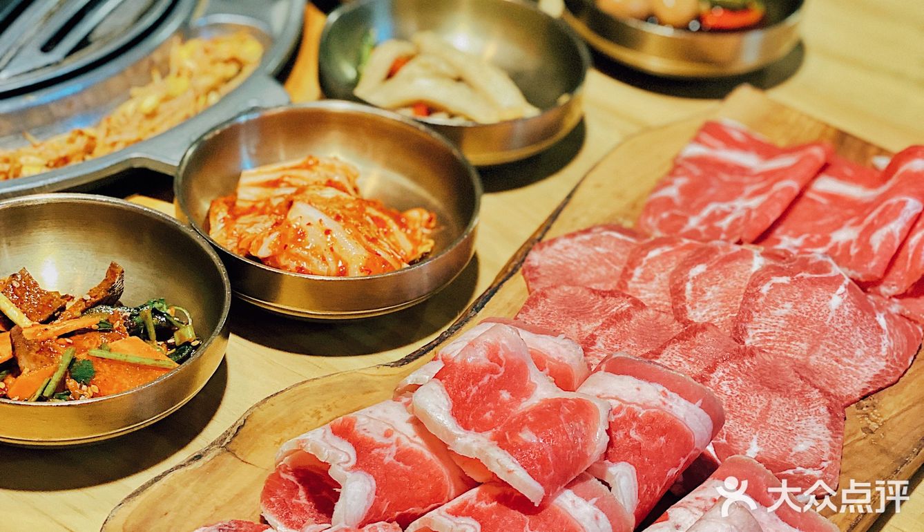 韩式烤肉🥩出来混总是要胖的！今天的胃是128g