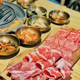 韩式烤肉🥩出来混总是要胖的！今天的胃是128g