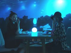 -海棠湾洲际-涛·海底餐厅·美人鱼·自助餐·海底隧道